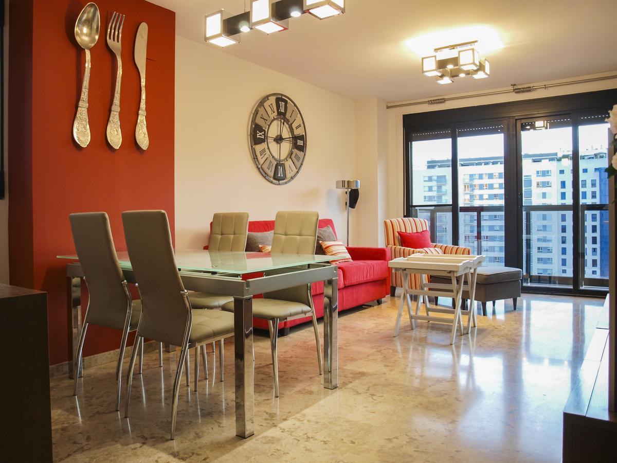 Apartup Aquarium City บาเลนเซีย ภายนอก รูปภาพ